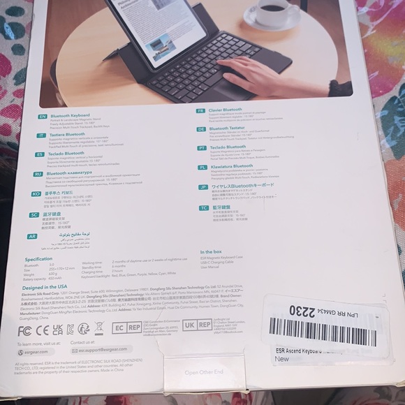 Ascend Keyboard Case IPad Air 5/4 or iPad Pro 11 - Picture 2 of 11